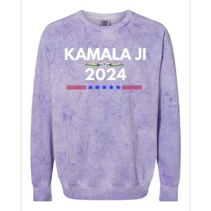 Kamala Ji Gift Colorblast Crewneck Sweatshirt