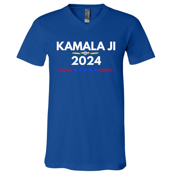 Kamala Ji Gift V-Neck T-Shirt