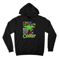 kindergarten just got cooler dinosaur back to school Hoodie