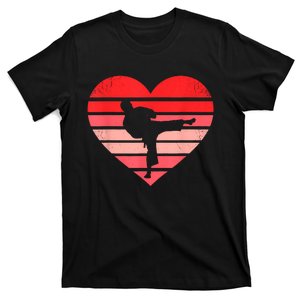 Karate Judo Heart Valentine Martial Art T-Shirt