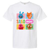 K.I.D.S Jack Jinja Robin And Harvey Grid Funny Cartoon Face Emotional Garment-Dyed Heavyweight T-Shirt