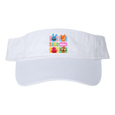 K.I.D.S Jack Jinja Robin And Harvey Grid Funny Cartoon Face Emotional Valucap Bio-Washed Visor