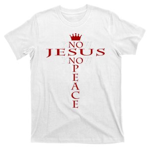 Know Jesus Know Peace Religious Christ Christian T-Shirt