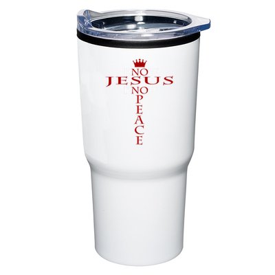 Know Jesus Know Peace Religious Christ Christian Tumbler