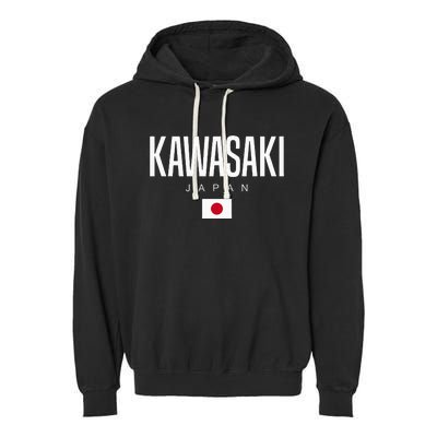 Kawasaki Japan Garment-Dyed Fleece Hoodie