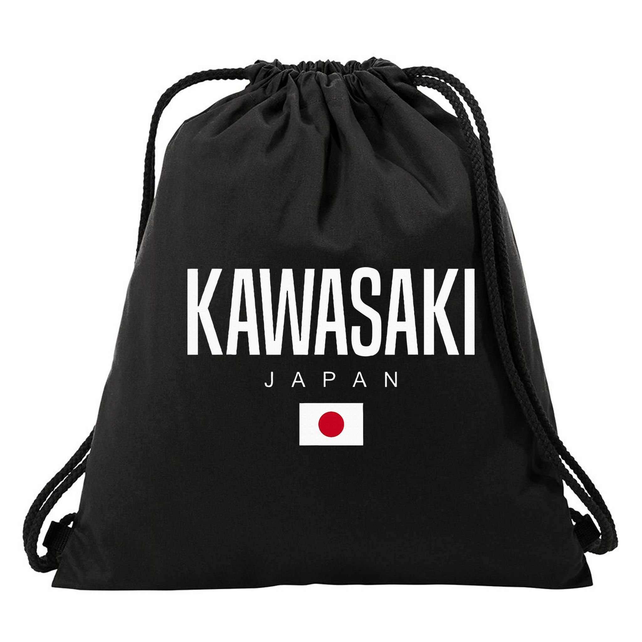 Kawasaki Japan Drawstring Bag