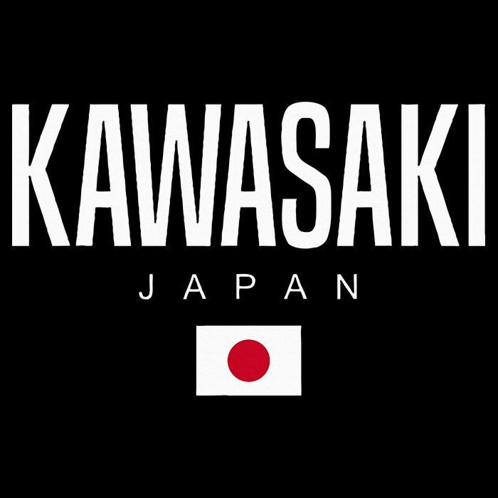 Kawasaki Japan Drawstring Bag