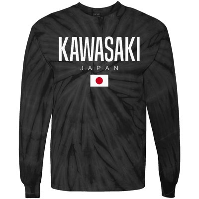 Kawasaki Japan Tie-Dye Long Sleeve Shirt