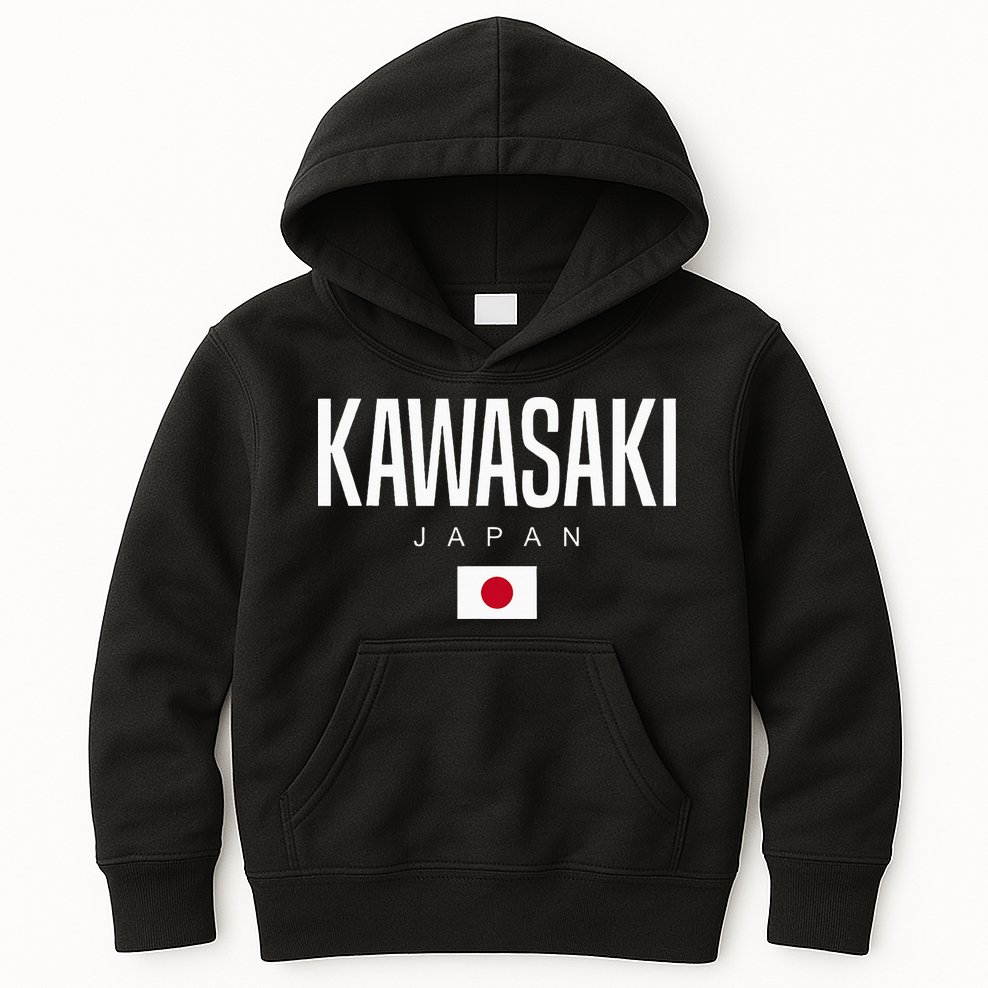 Kawasaki Japan Kids Hoodie