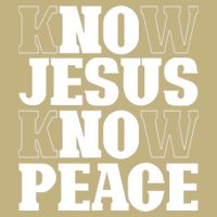 Know Jesus Know Peace Religion God Church Christian Gifts T-Shirt