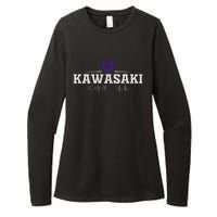 Kawasaki Japan Womens CVC Long Sleeve Shirt