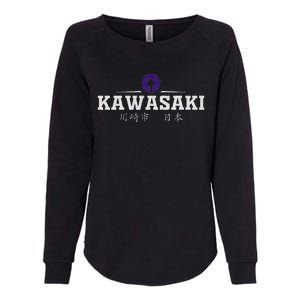 Kawasaki Japan Womens California Wash Sweatshirt