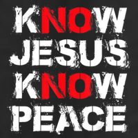 Know Jesus Know Peace 7 Panel Mesh Trucker Snapback Hat