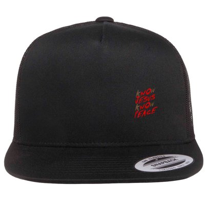 Know Jesus Know Peace Flatbill Hat