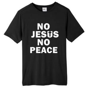 Know Jesus Know Peace Religion God Church Christia Tall Fusion ChromaSoft Performance T-Shirt