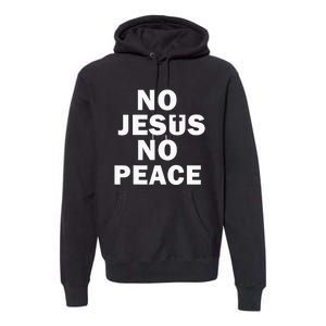 Know Jesus Know Peace Religion God Church Christia Premium Hoodie