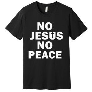 Know Jesus Know Peace Religion God Church Christia Premium T-Shirt