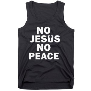 Know Jesus Know Peace Religion God Church Christia Tank Top