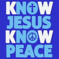 Know Jesus Know Peace No Jesus No Peace Christian 16 in Basic Backpack