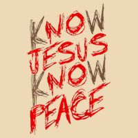 Know Jesus Know Peace Zip Tote Bag