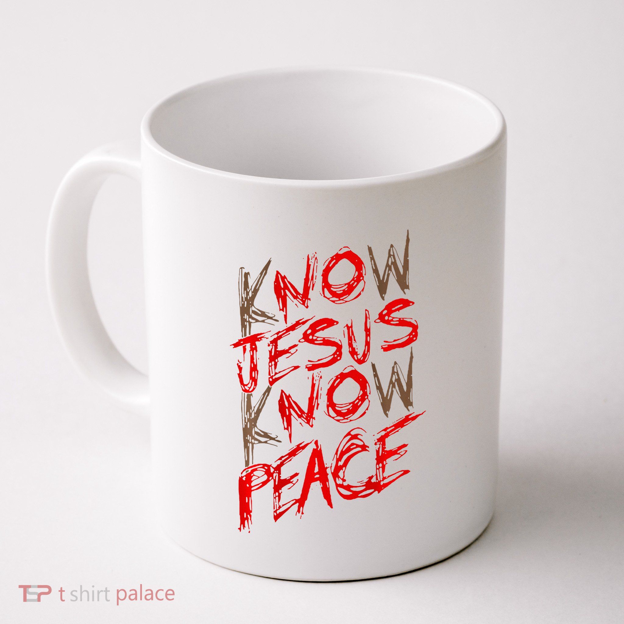 Know Jesus Know Peace Mug
