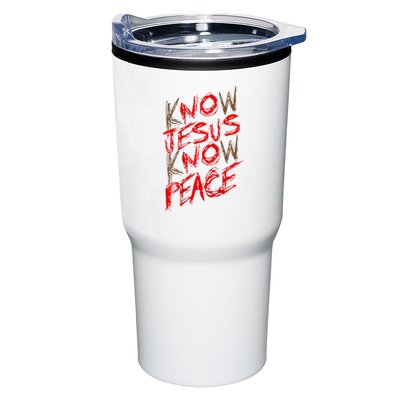 Know Jesus Know Peace Tumbler