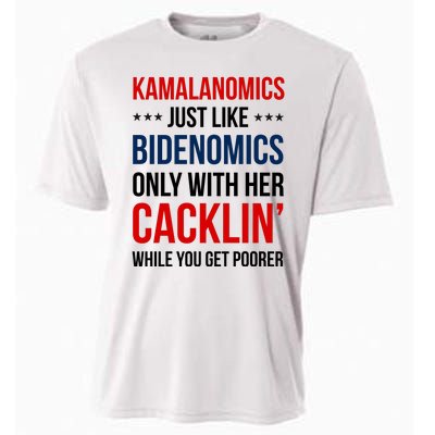 Kamalanomics Just Like Bidenomics Cooling Performance Crew T-Shirt