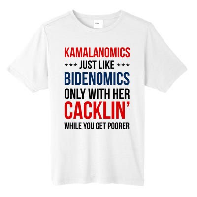 Kamalanomics Just Like Bidenomics Tall Fusion ChromaSoft Performance T-Shirt