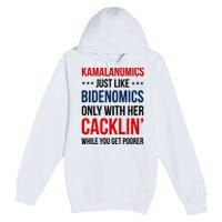 Kamalanomics Just Like Bidenomics Premium Pullover Hoodie