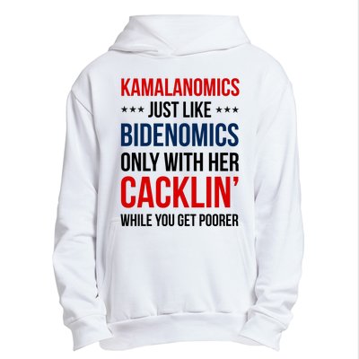 Kamalanomics Just Like Bidenomics Urban Pullover Hoodie