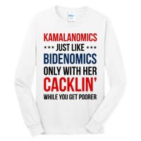 Kamalanomics Just Like Bidenomics Tall Long Sleeve T-Shirt