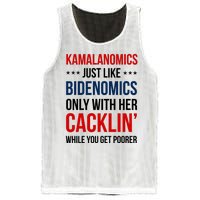 Kamalanomics Just Like Bidenomics Mesh Reversible Basketball Jersey Tank