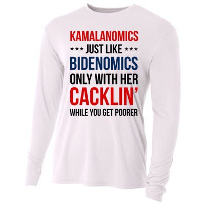 Kamalanomics Just Like Bidenomics Cooling Performance Long Sleeve Crew