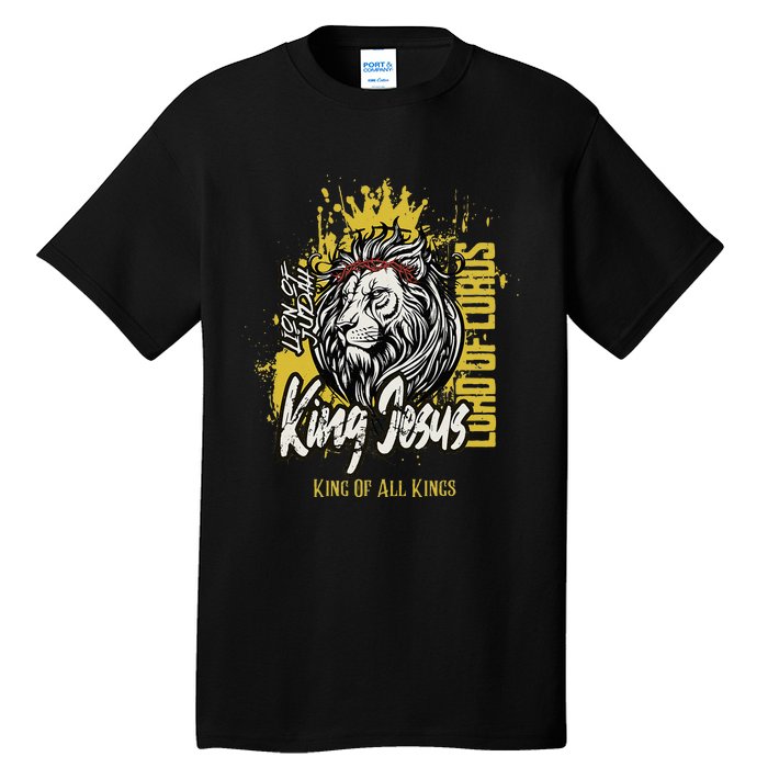 King Jesus Lion Tall T-Shirt