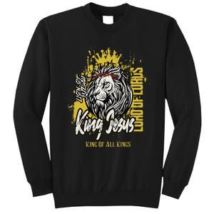 King Jesus Lion Tall Sweatshirt