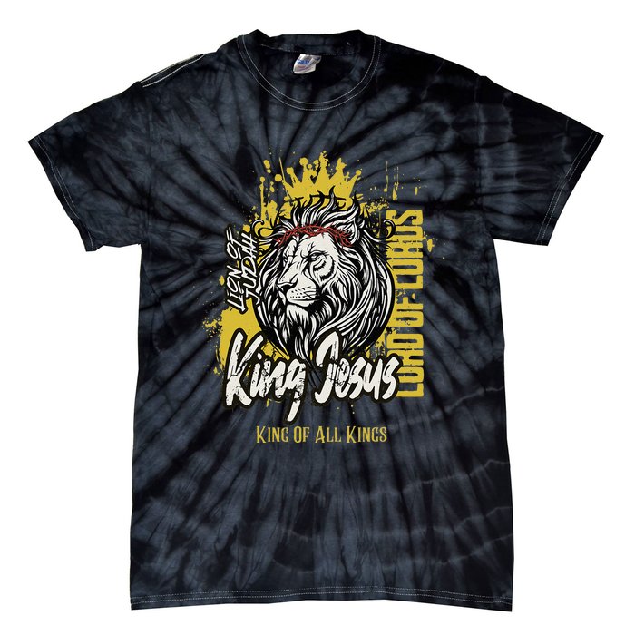 King Jesus Lion Tie-Dye T-Shirt