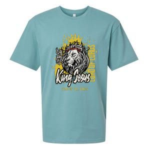 King Jesus Lion Sueded Cloud Jersey T-Shirt