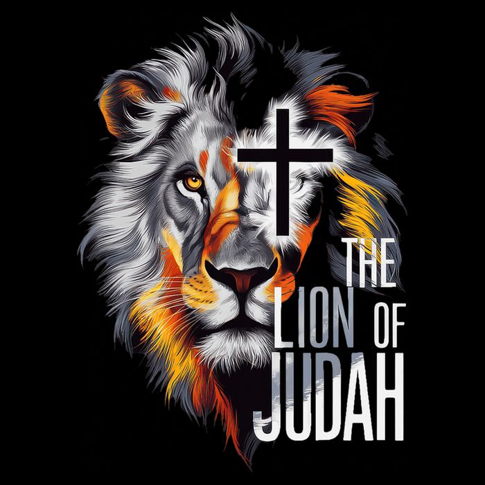 King Jesus Lion Of Judah Christian Cross Faith Cooling Performance Crew T-Shirt