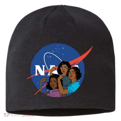 Katherine Johnson Mary Jackson Dorothy Vaugha Black History Month Proud Sustainable Beanie