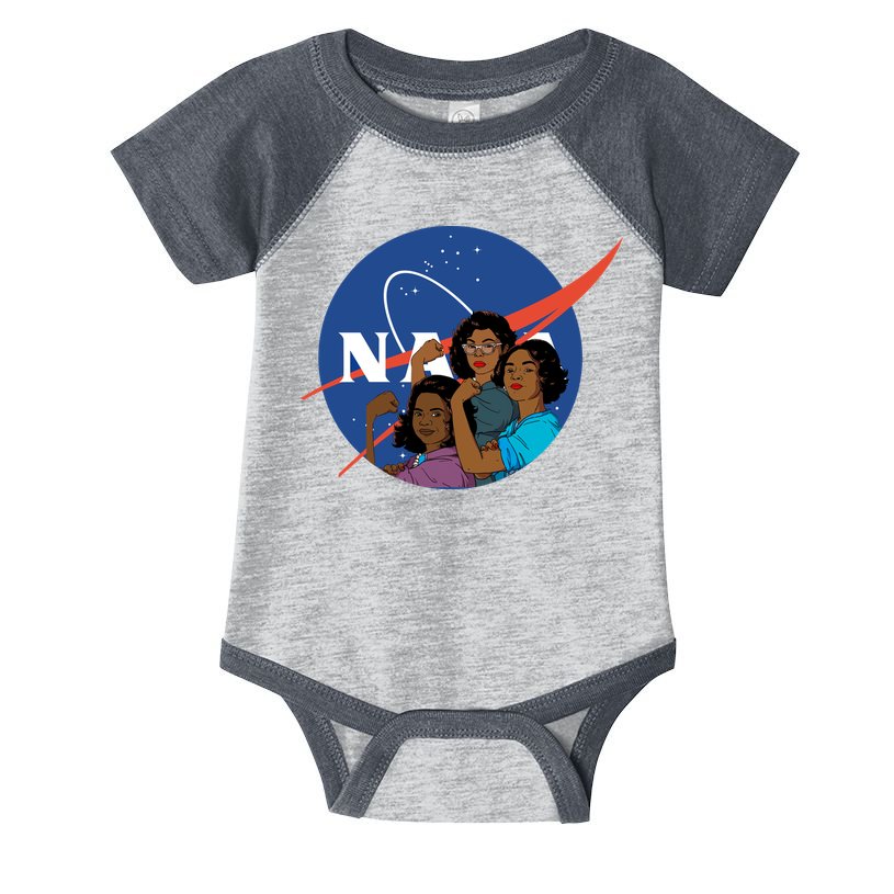 Katherine Johnson Mary Jackson Dorothy Vaugha Black History Month Proud Infant Baby Jersey Bodysuit