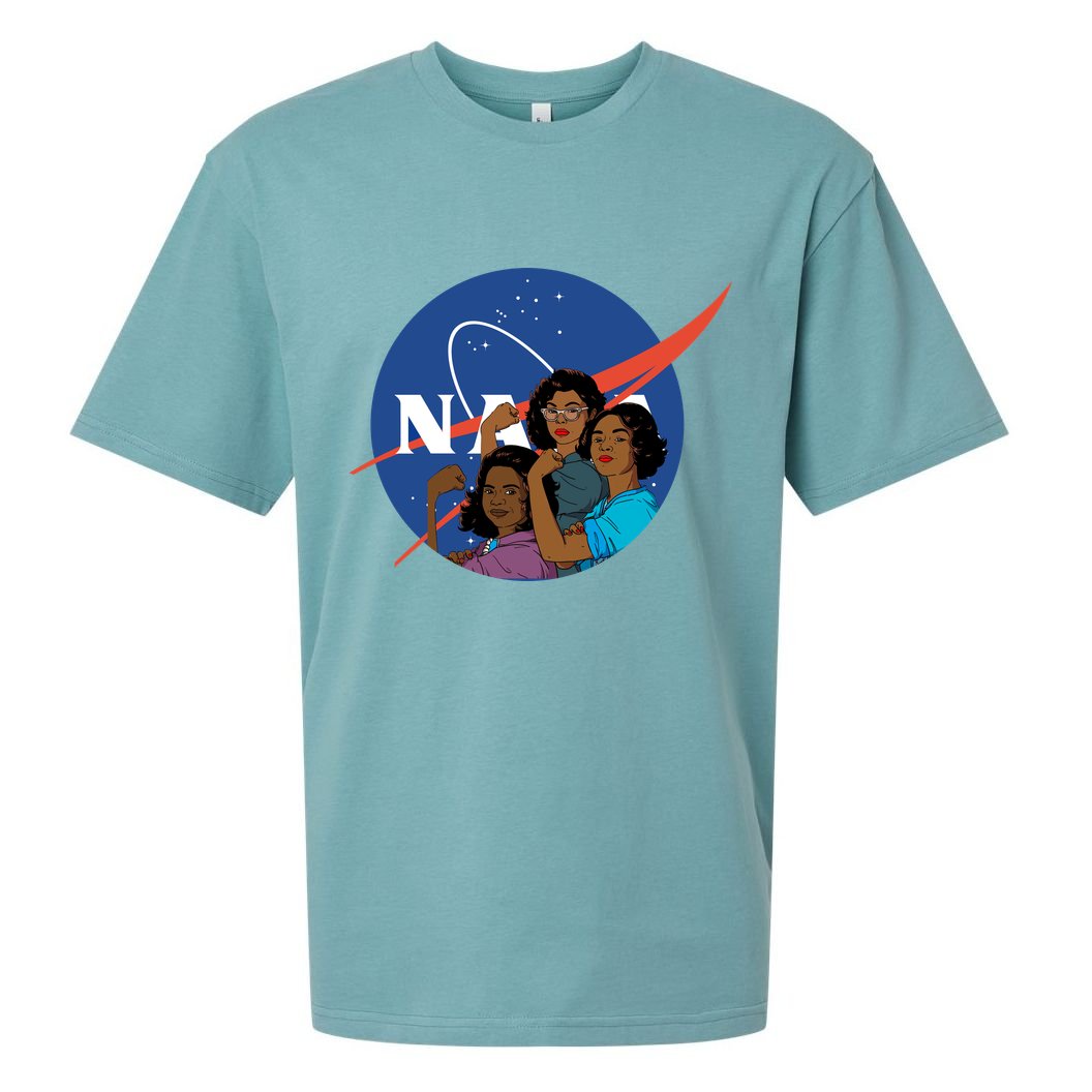 Katherine Johnson Mary Jackson Dorothy Vaugha Black History Month Proud Sueded Cloud Jersey T-Shirt