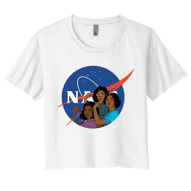 Katherine Johnson Mary Jackson Dorothy Vaugha Black History Month Proud Crop Top