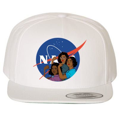 Katherine Johnson Mary Jackson Dorothy Vaugha Black History Month Proud Wool Snapback Cap
