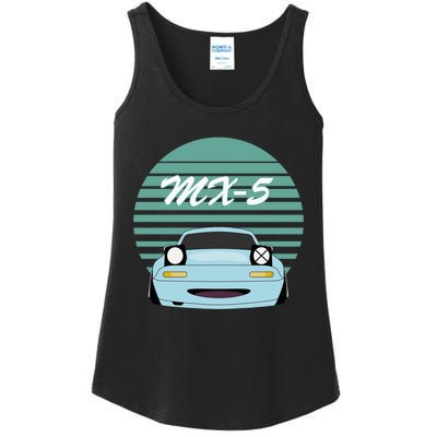 Kawaii JDM MX5 NA Baby Blue Ladies Essential Tank