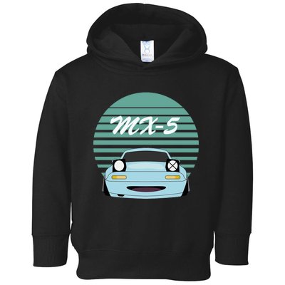 Kawaii JDM MX5 NA Baby Blue Toddler Hoodie