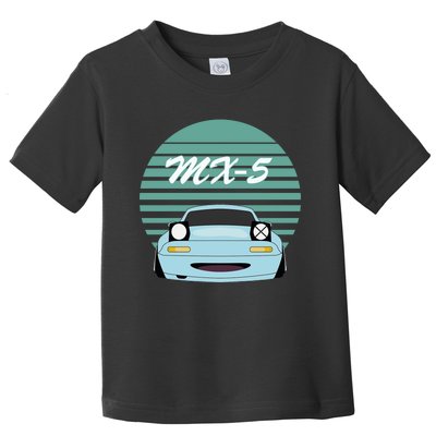 Kawaii JDM MX5 NA Baby Blue Toddler T-Shirt