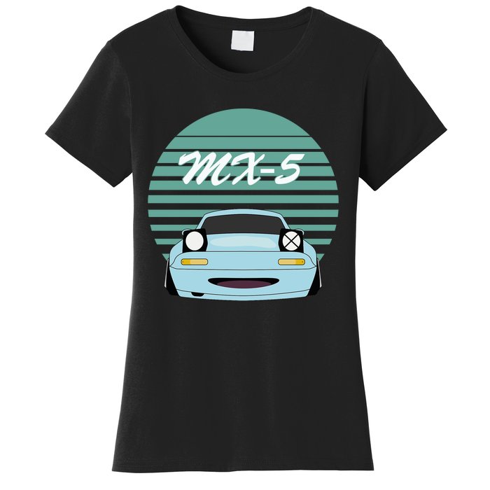 Kawaii JDM MX5 NA Baby Blue Women's T-Shirt