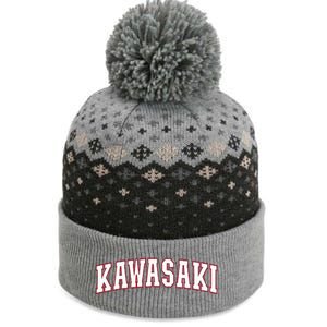 Kawasaki Japan Nihon Japan Kawasaki The Baniff Cuffed Pom Beanie