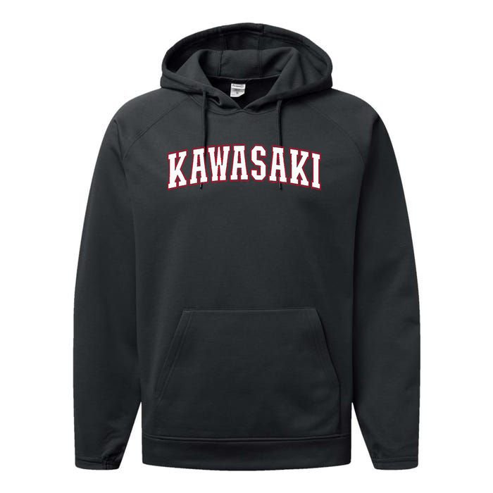 Kawasaki Japan Nihon Japan Kawasaki Performance Fleece Hoodie