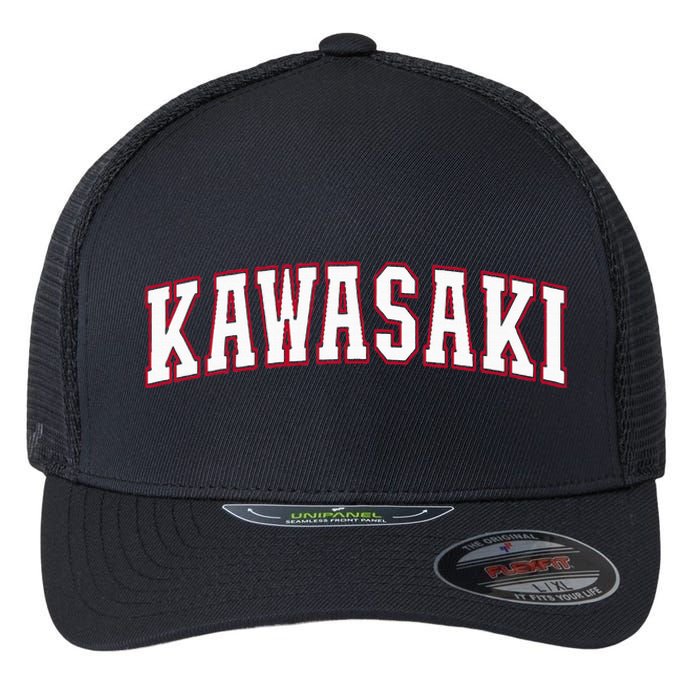 Kawasaki Japan Nihon Japan Kawasaki Flexfit Unipanel Trucker Cap